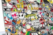 ノートパソコンにステッカー貼ったんだが失敗した…