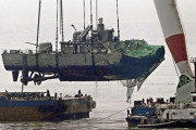 １０年前に北朝鮮の魚雷で沈んだ韓国軍艦あったでしょ
