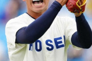 今秋ドラフト候補157キロ腕の法大・篠木　力投8回2失点も試合は引き分け　 法政2-2立教