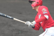 カープ中村奨成『強打の2番』で外野レギュラー奪取へ！実戦5試合でチーム首位打者.429