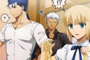 【Fate/SN】料理を頑張るランサー＆セイバー！！　エミヤママ、助けて！