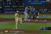 大谷翔平、第一打席初球をツーベースヒット！！！！！！！！！！！
