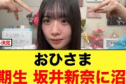 5期生 坂井新奈に、おひさま無事沼る【日向坂46】