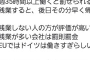 ツイッター社畜「残業がないドイツの働き方は素晴らしい。日本はクソ」→10万いいねを超える