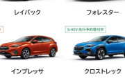 今のスバル車ってどれもパッとしない