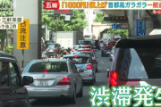 首都高五輪1000円値上げのせいで貧乏人が下道通勤して道路激混みになってワロタ