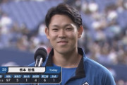 日ハム根本がプロ2勝目「井口さんなら抑えてくれるだろうと思って安心して見ていました」