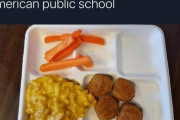 アメリカ人って本当にこういう学校給食で育ってるの・・・？