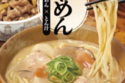すき家「とん汁みそらーめん」発売🍜単品なら３６０円