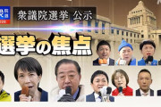【読売序盤情勢調査】自民党単独過半数　中道・維新比例苦戦　国民横ばい　参政大幅増　みらい複数議席　共産れいわ日本保守社民厳しい