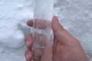 氷柱とかとってきた