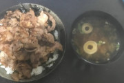 ワイが作った「豚丼定食」いくら出す？