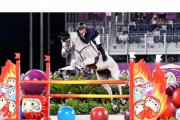 【東京オリンピック】馬術競技、お馬さんがダルマのオブジェにビビってミス連発