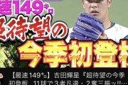 【朗報】パ・リーグTVさん、吉田輝星の投球に大興奮