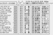 【枠順確定】12/19(土) 第6回ターコイズステークス(GIII) part1
