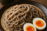 蕎麦とゆで卵で栄養は摂れる