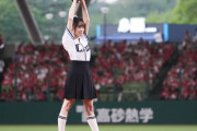 乃木坂46向井葉月、始球式で豪快フォーム披露　ライオンズ愛込め全力投球「去年よりも楽しんで投げられた」