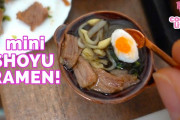 海外「ネズミが喜びそうなラーメンｗｗｗ」外国人が作るミニチュア醤油ラーメンのクオリティが高すぎる