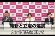 【動画】山本太郎さん「維新と立憲民主党の連携は悪魔合体であり悪夢」「生まれてくるのは地獄」