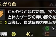 【MHR:SB】こんがり魚って傀異化では最強の回復アイテムだと思うんだけど【モンハンライズ：サンブレイク】