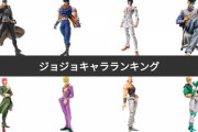 【1~178位】ジョジョの人気ランキングが発表→意外としっかりした結果にｗｗｗｗｗｗ