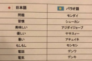 【朗報】パラオ語になった日本語、意外と多い