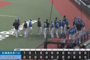 新庄日本ハム、首位とゲーム差なしの2厘差に！執念のドローでソフトバンクにピタリ