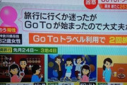 【神奈川】GoToトラベル2回利用　沖縄・静岡を旅行した女性(32)が感染…「GoToが始まったので大丈夫だと思った」