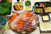 韓国人「3人で食べてもお腹が破裂するという評判の韓国式刺身の盛り合わせがたったの2900円！」韓国式刺身の盛り合わせをご覧ください　韓国の反応