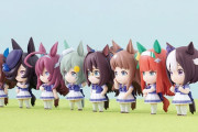 ゲーム『ウマ娘』に登場する「ミニキャラ」をイメージしたコレクションフィギュアが登場！第1弾はスペシャルウィークやサイレンススズカ、グラスワンダーなどを収録！