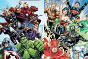 マーベルヒーロー←日本でまあまあ人気ある　DCヒーロー←日本で人気低い