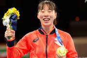 ボクシング女子・入江聖奈、金メダル獲得直後にケロリと引退表明「カエル関連で就職できたら」「ゲーム会社に就職でも」