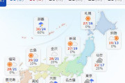 7月17日でこの気温ってすごくね？