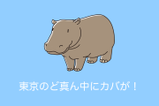 日本で東京のど真ん中にカバが出現！都会の川がこんなに綺麗なのかとタイ人がビックリ！【タイ人の反応】