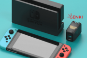 【朗報】Switchのドックが10分の1のサイズに縮小！高速充電、映像音声出力もできるACダプタ『GENKI Dock』