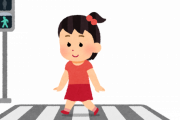 【動画】女さん、アホすぎる横断をしてしまう…