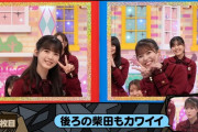 後ろで写り込んでるニコニコ柚菜ちゃんがただただ可愛い！！！【乃木坂46】