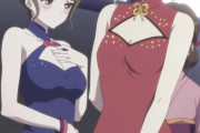 【画像】女子高生「えっ？チャイナ服着てみたケドこんなに裾が短いの？見えそうぢゃん……」