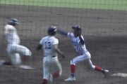 【gif】大阪桐蔭のトリプルプレーがこちらwwwwww