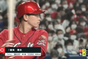 堂林翔太(30) .319(47-15) 2HR 7打点 OPS.913