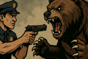 警察「ハッキリ言いましょう！拳銃でクマ退治は無理です！」
