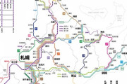 【画像】北海道の人口が数千万人いて樺太も日本領土だった場合の鉄道路線がこちら