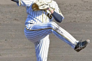 阪神・秋山が5回まで３安打無失点　無四球と制球力も抜群