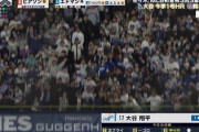 大谷翔平の第1号ホームラン、観客に邪魔されるwwwwww