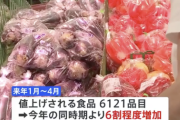 【悲報】来年4月までに値上げされる食品は6000品目超え、お米も更に上がります…もう終わりだよこの国