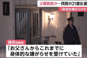 父親を殺害した容疑で逮捕された娘さん　不起訴　理由は不明