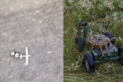 墜落したロシア軍のドローンをウクライナ軍の無人地上車両が牽引…ドローン戦争の新たな地平！