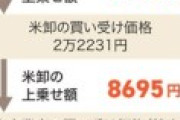 【備蓄米】上乗せ額が大きいのは？　国、卸、小売り…各９０００円前後