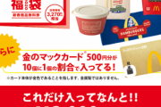 お前らマクドナルドの2021年福袋申し込んだか？