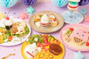 『サンリオ』新キャラ開発プロジェクトのカフェが開催！“はなまるおばけ”らのメニューが激カワ